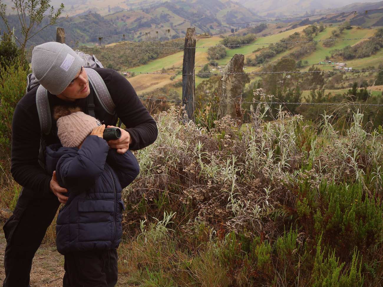 Recorrido de campo en el páramo de la Reserva Santa María de Sumapaz